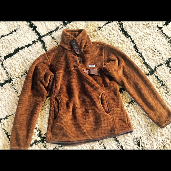 Patagonia Jackets & Blazers - Brown Patagonia snap-t fleece pullover